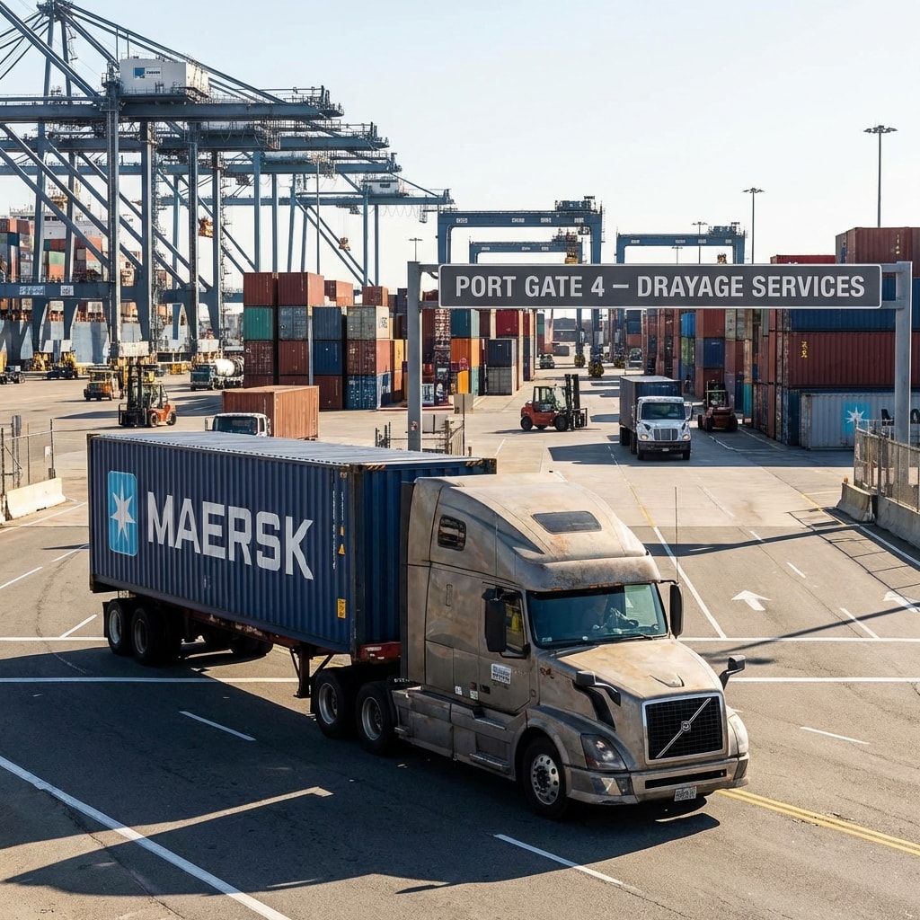 Drayage Services at Major Ports